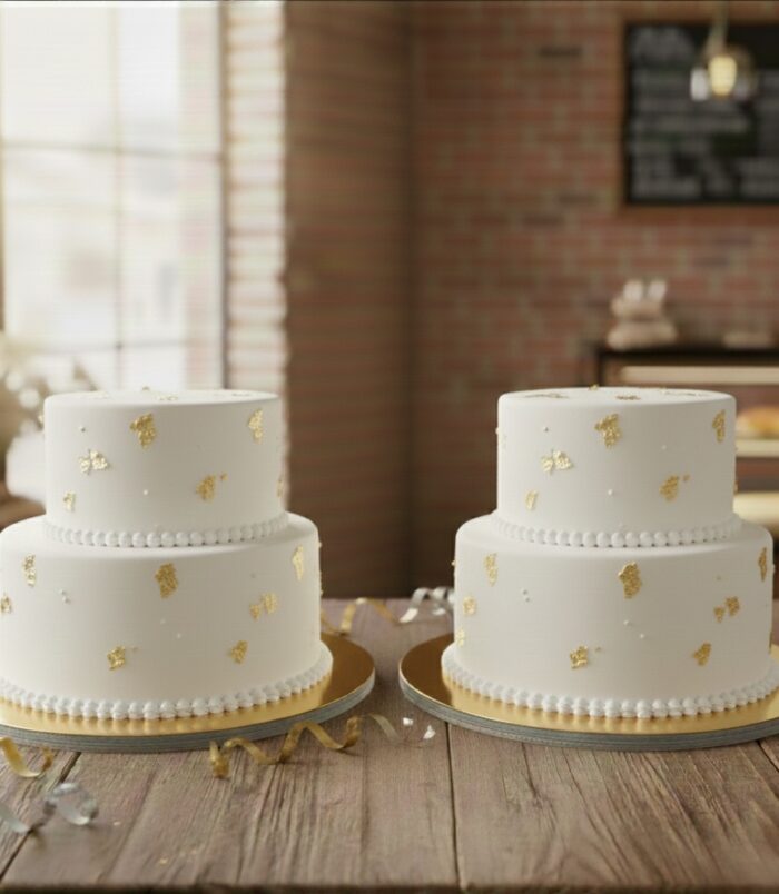 2 story 2 cake on the pad