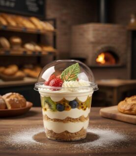 Clear Plastic Dessert Cup