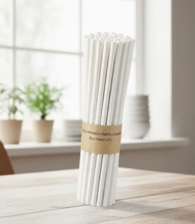 Paper Straws White