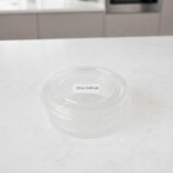 Plastic Container with Round with clear lid 32 oz 946 ml