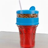 Snack and Drink Cup Plastic Set 7 inche filled