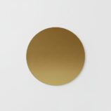 White BG Double-Sided Cake Paper Pads - Golden & Silver -top view