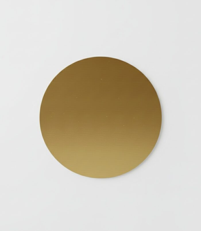 White BG Double-Sided Cake Paper Pads - Golden & Silver -top view